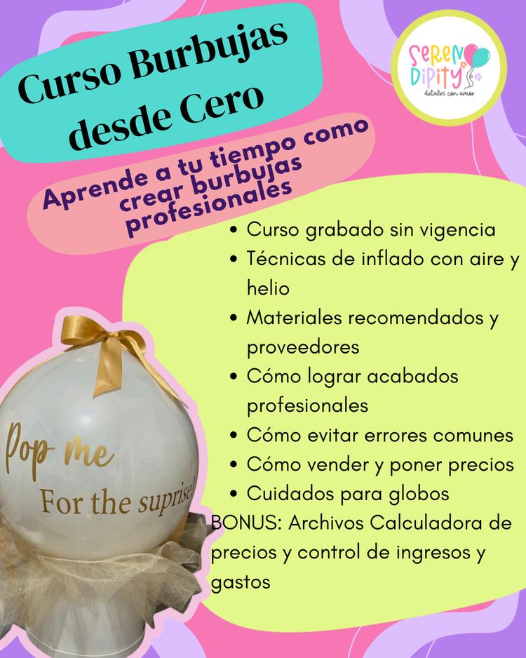 Curso de Globos Burbuja (Desde Cero)