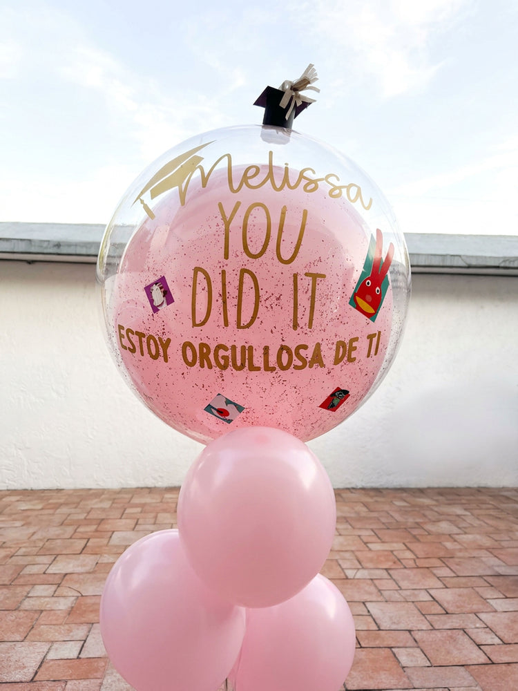 Globo de graduación personalizado