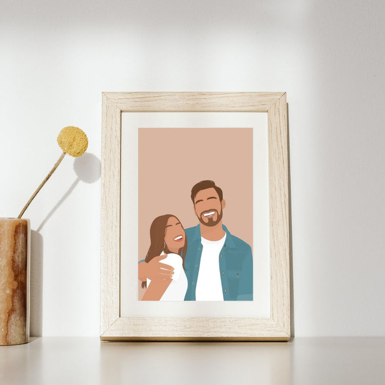 Ilustración digital personalizada a partir de tu foto
